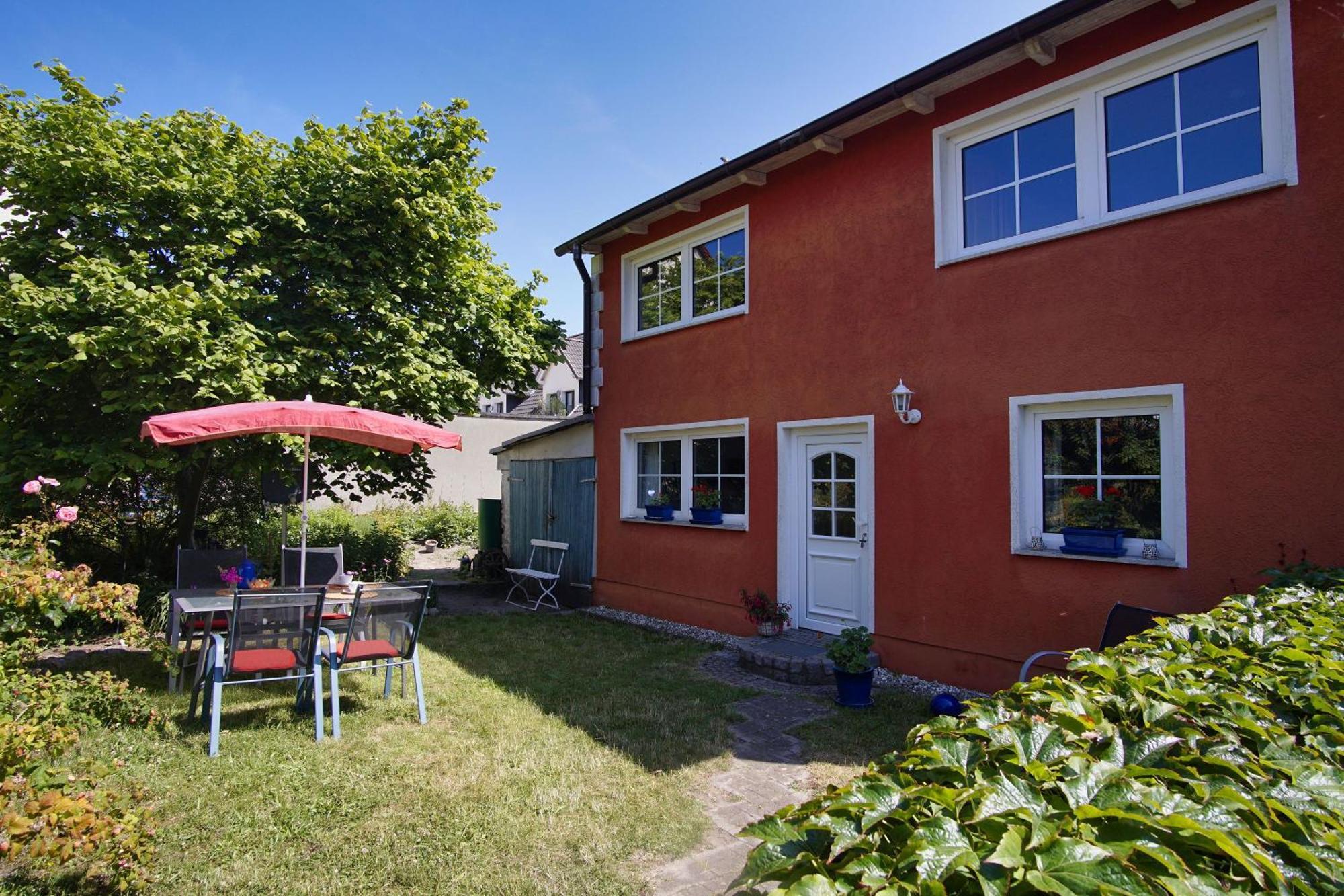 Zentral Aber Ruhig, Terrasse Mit Viel Gruen - Strandnahes Ferienhaus Luki Goehren  Eksteriør billede